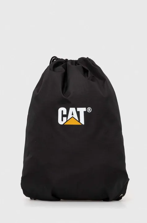 Торба Caterpillar в черно с принт 84627-01