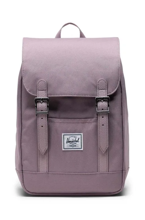 Ruksak Herschel Retreat Mini Backpack boja: ružičasta, veliki, bez uzorka