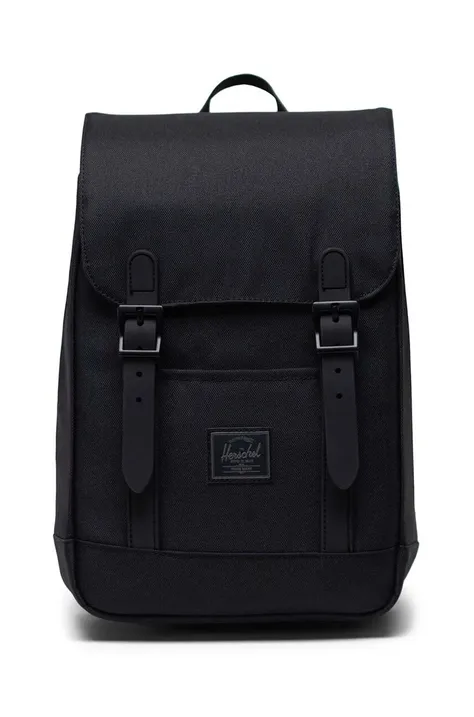 Σακίδιο πλάτης Herschel Retreat Mini Backpack χρώμα: μαύρο