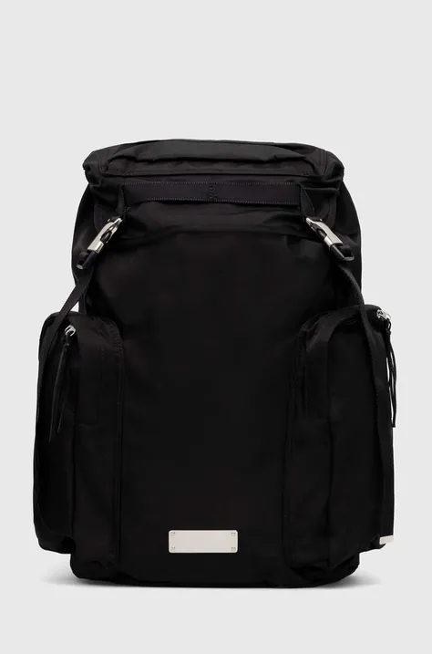 Рюкзак Undercover Backpack колір чорний великий однотонний UC0D6B03