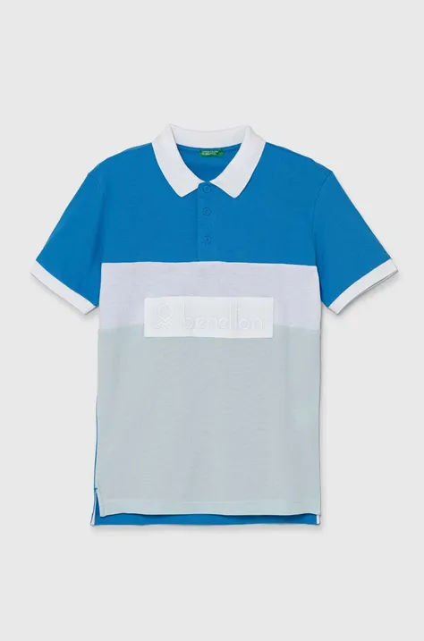 United Colors of Benetton gyerek pamut póló mintás