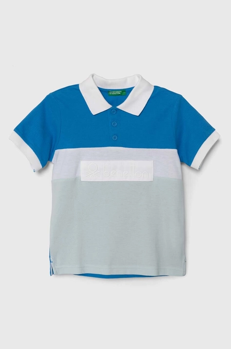 United Colors of Benetton tricouri polo din bumbac pentru copii modelator