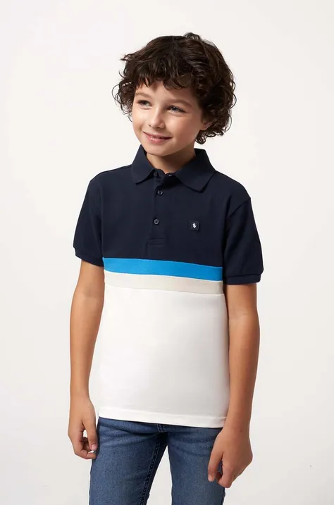 Mayoral polo in lana bambino/a colore blu navy