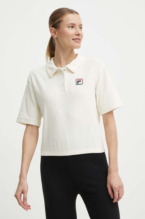 Fila polo de bumbac Lusaka culoarea bej, FAW0753
