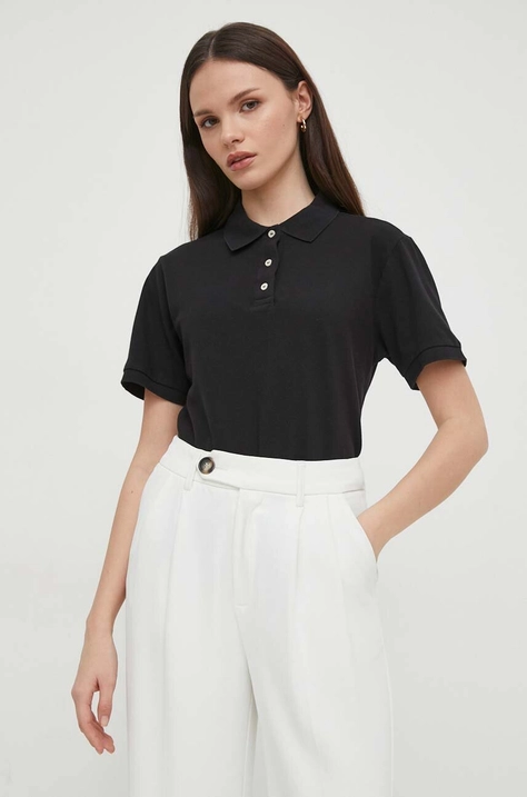 United Colors of Benetton polo donna colore nero