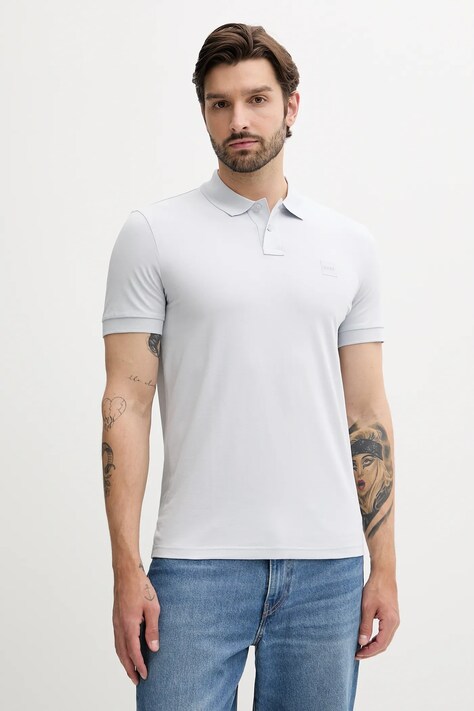 Polo tričko BOSS Orange pánske, jednofarebné, 50507803
