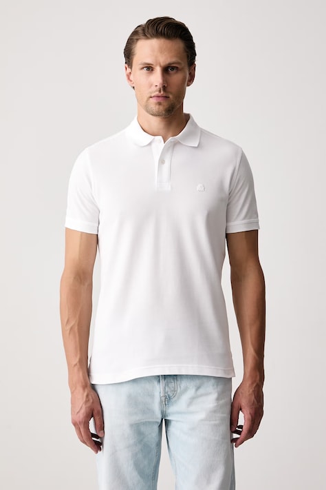 United Colors of Benetton Polo męskie bawełniane szare 3089J3179
