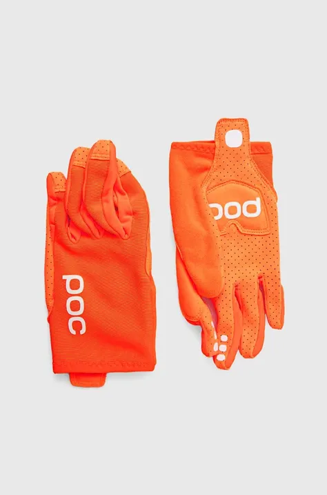 Cyklistické rukavice POC AVIP Glove Long oranžová barva