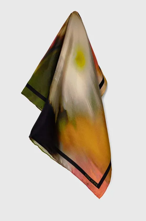 Шелковый платок на шею Stine Goya узор