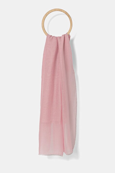 Шарф з домішкою шовку United Colors of Benetton однотонний