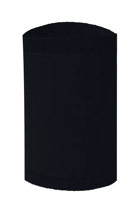 Detský bavlnený šál komín Jamiks JENS čierna farba, jednofarebný