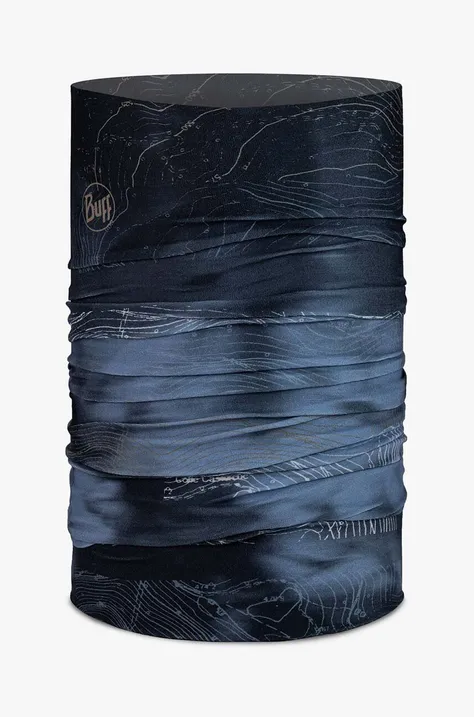 Šál komín Buff Original EcoStretch tmavomodrá farba,vzorovaný,132423