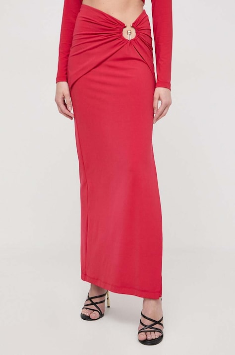 Suknja Bardot NEVE boja: crvena, maxi, pencil, 59024SB1