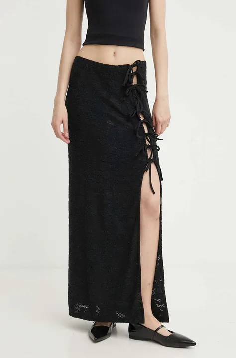 Пола Résumé AmaniRS Skirt в черно дълга със стандартна кройка 20551123