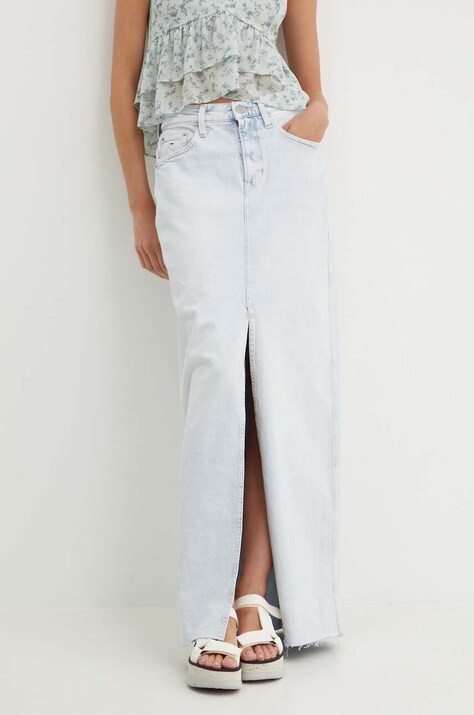Джинсова спідниця Tommy Jeans maxi пряма DW0DW17672