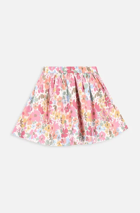 Παιδική βαμβακερή φούστα Coccodrillo χρώμα: ροζ