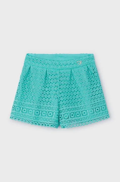 Mayoral shorts bambino/a colore turchese