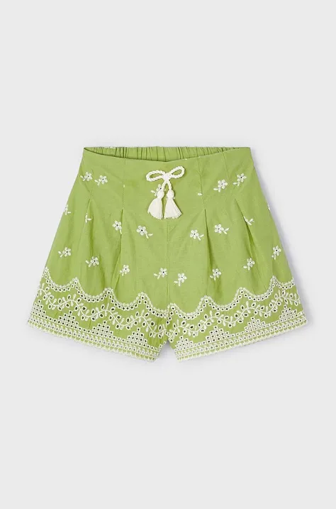 Dječje kratke hlače Mayoral boja: zelena, s uzorkom
