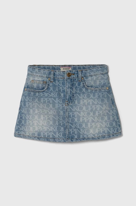 Pinko Up fusta denim pentru copii mini, drept