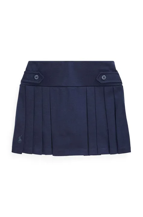 Детская юбка Polo Ralph Lauren цвет синий mini расклешённая 312749584001