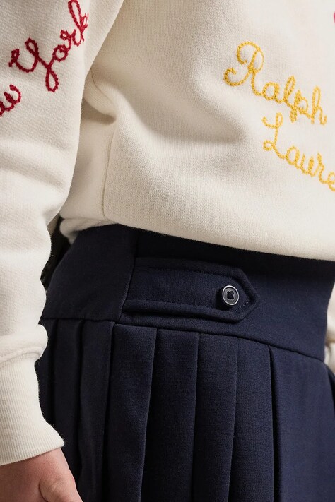 Дитяча спідниця Polo Ralph Lauren — SS24-SDG03Y, темно-синій — фото 5