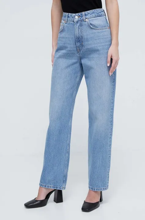 HUGO jeansy Gilissi damskie high waist