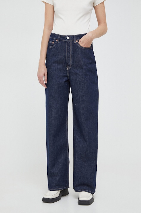 Samsoe Samsoe jeans SHELLY donna colore blu navy