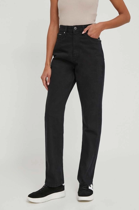 Calvin Klein jeansy damskie high waist