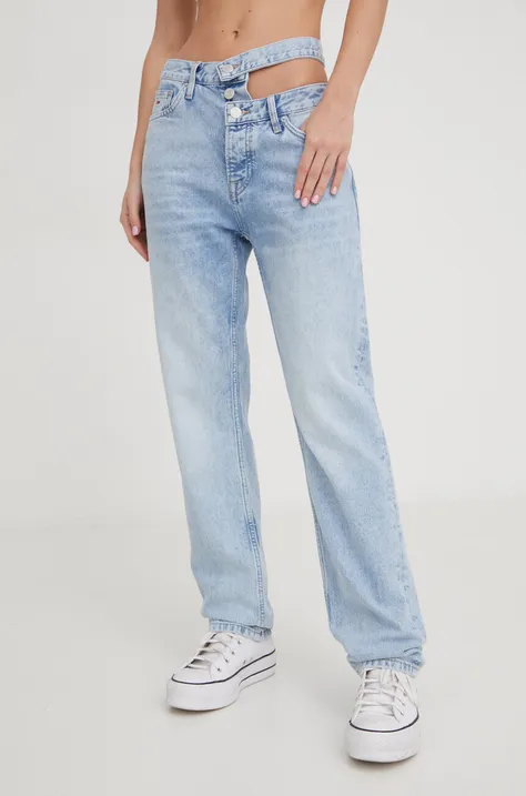 Džíny Tommy Jeans dámské, high waist, DW0DW17172