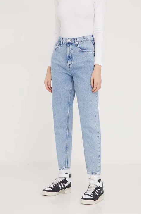 Džíny Tommy Jeans dámské, high waist, DW0DW17703