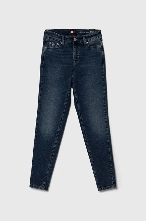 Tommy Jeans jeansy dziecięce Nora damskie kolor niebieski DW0DW17152