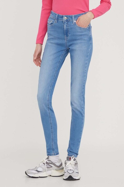 Дънки Tommy Jeans Nora в синьо DW0DW17159
