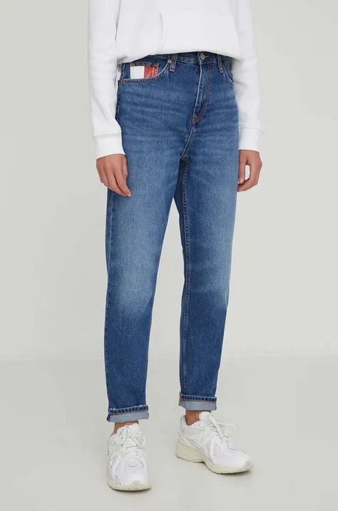 Tommy Jeans jeansy Izzie damskie kolor niebieski DW0DW17182