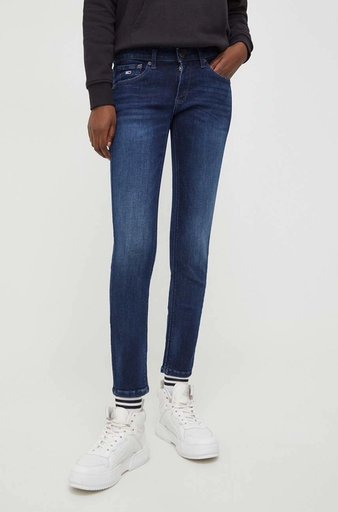 Tommy Jeans femei, culoarea bleumarin DW0DW17489