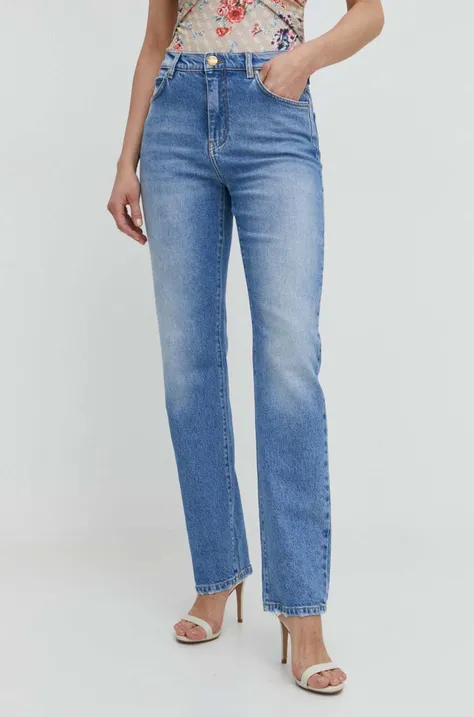 Pinko jeansy damskie high waist 102908.A0IC