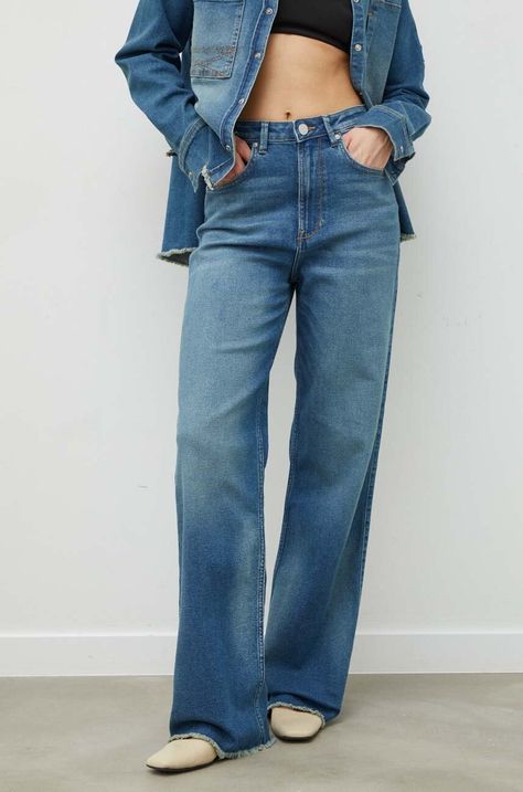 Kavbojke 2NDDAY 2ND Rode - Vintage Denim ženske 2241762951