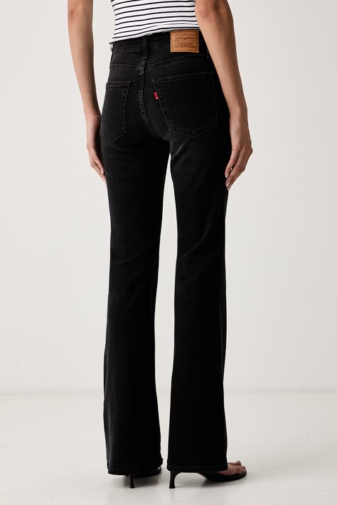 Levi's τζιν flare γυναικεία 726 HR FLARE μαύρα A3410