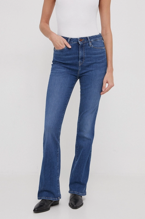 Pepe Jeans jeansi femei high waist