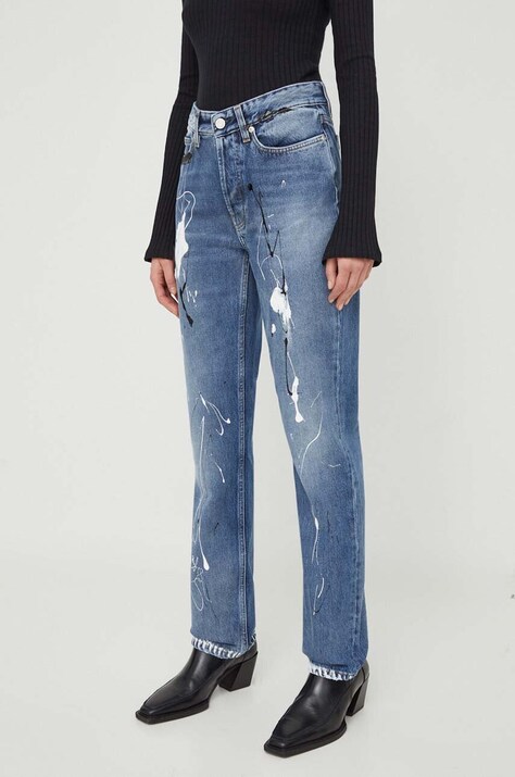 Won Hundred jeans femei high waist 3070-15028