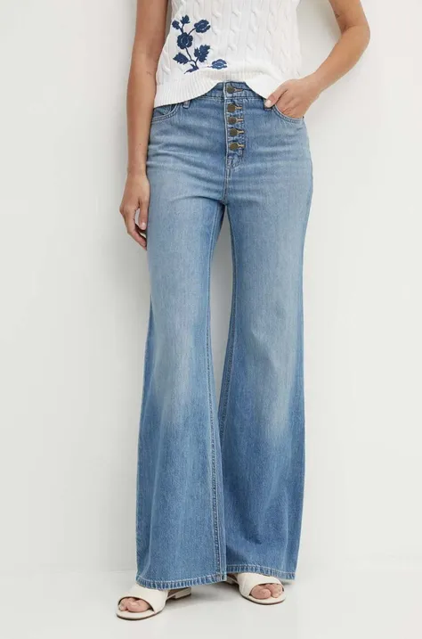 Lauren Ralph Lauren jeansi femei high waist, 200940287