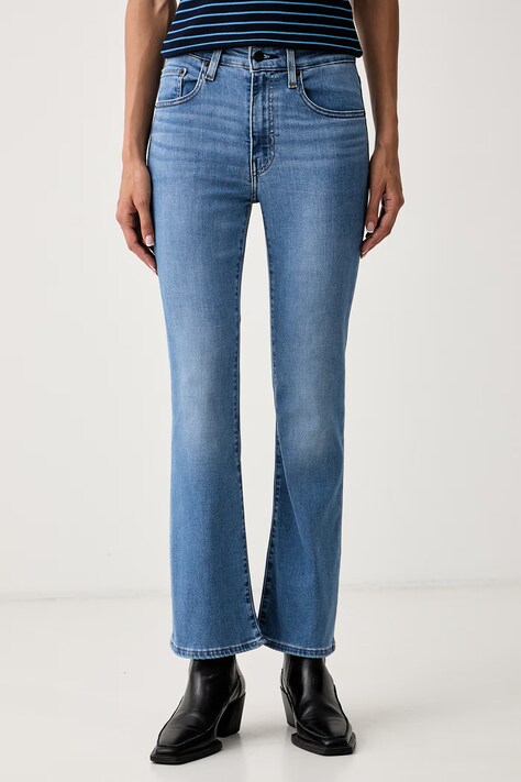 Levi's τζιν bootcut γυναικεία 725 HIGH RISE BOOTCUT μπλε 18759