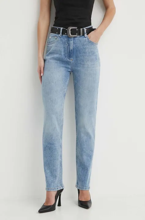 Джинсы Moschino Jeans женские высокая посадка