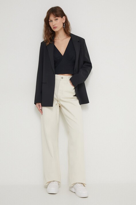 Hollister Co. jeansi femei high waist