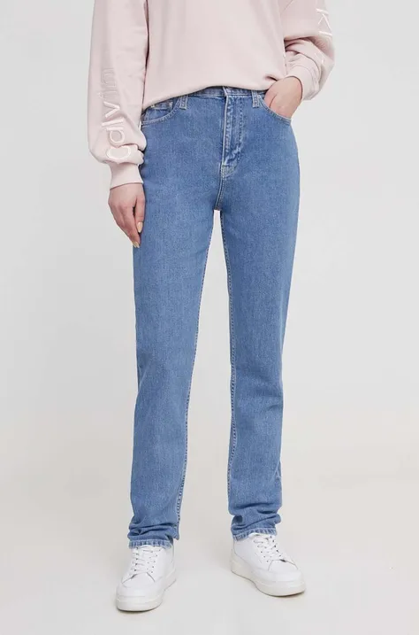 Calvin Klein Jeans farmer női, magas derekú