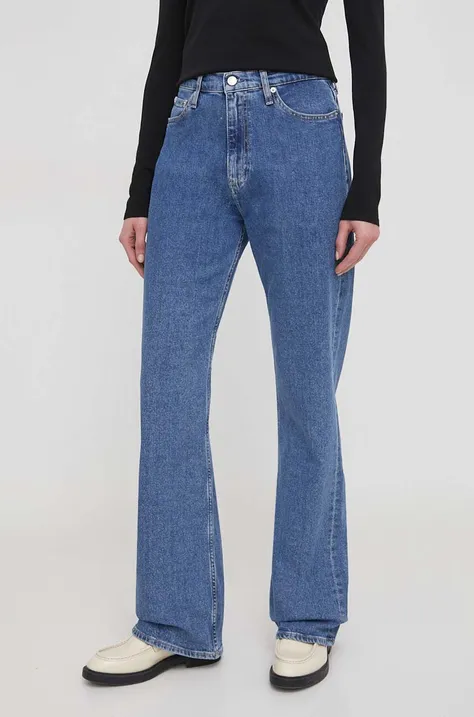 Calvin Klein Jeans farmer női, magas derekú