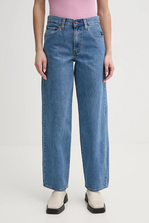 Rifle Levi's BAGGY DAD dámske, stredne vysoký pás