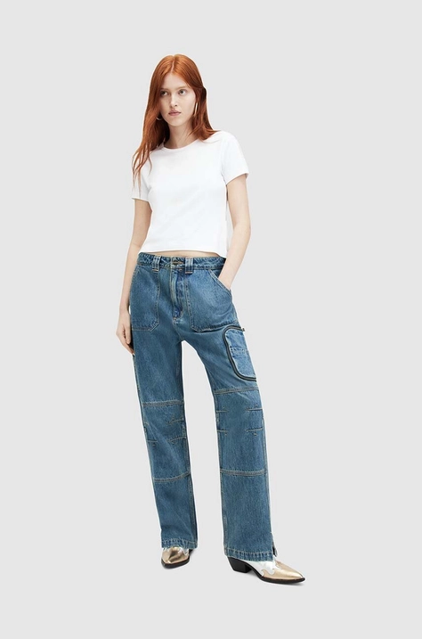 AllSaints jeansy FLORENCE high waist