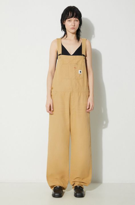 Carhartt WIP ogrodniczki jeansowe Bib Overall Straight I032965.1YH3K