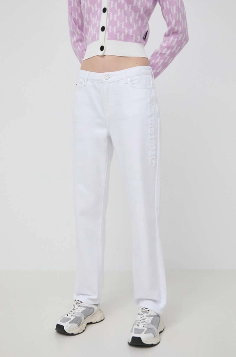 Karl Lagerfeld jeansy damskie high waist