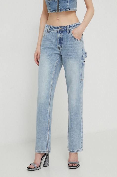 Guess Originals jeansi femei high waist